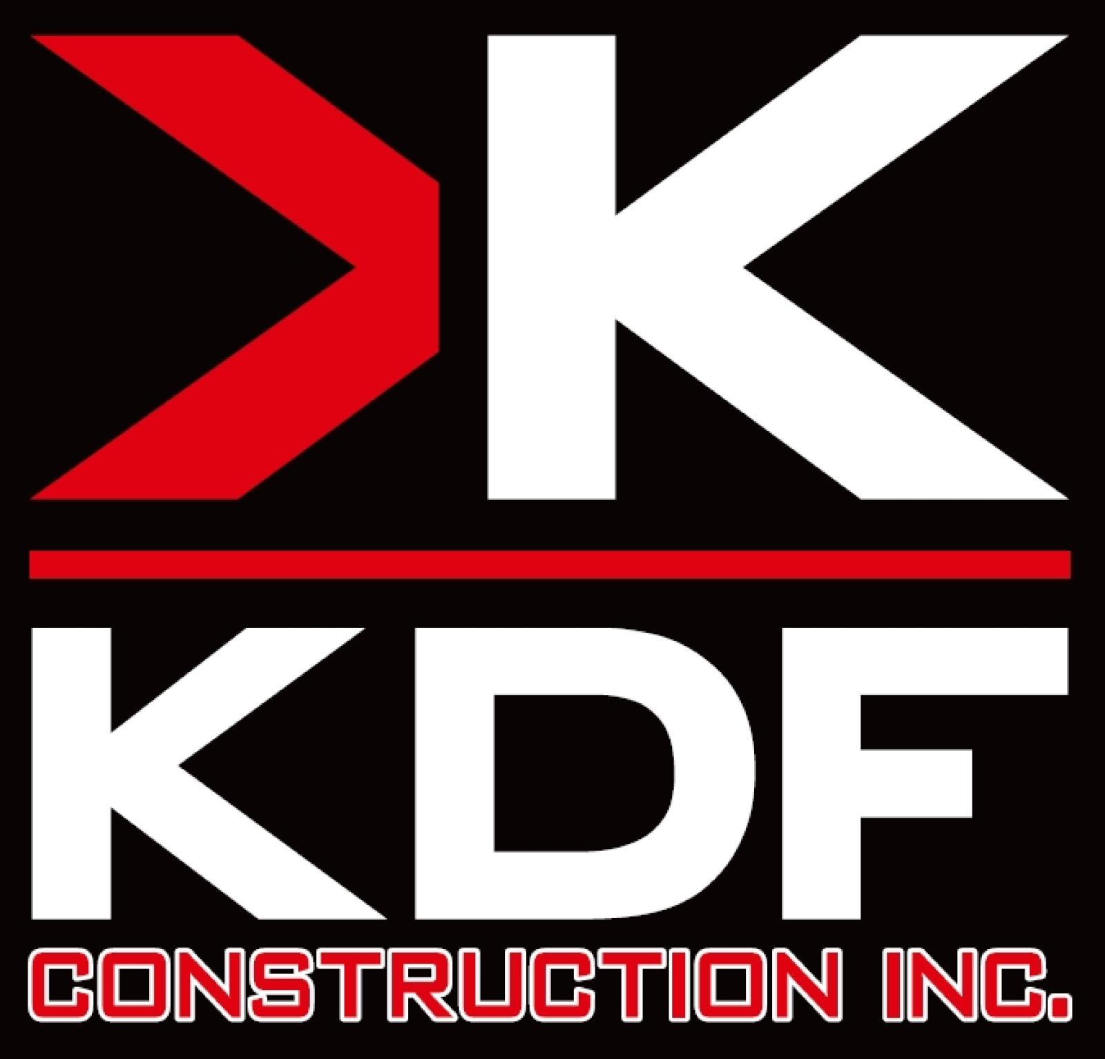 Kdf construction Inc. Logo